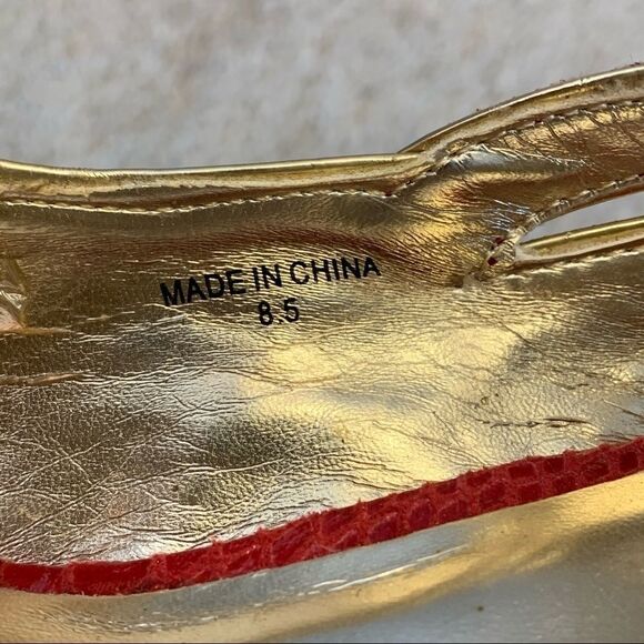 Bebe snakeskin print stilettos Sz 8.5 - Picture 6 of 10